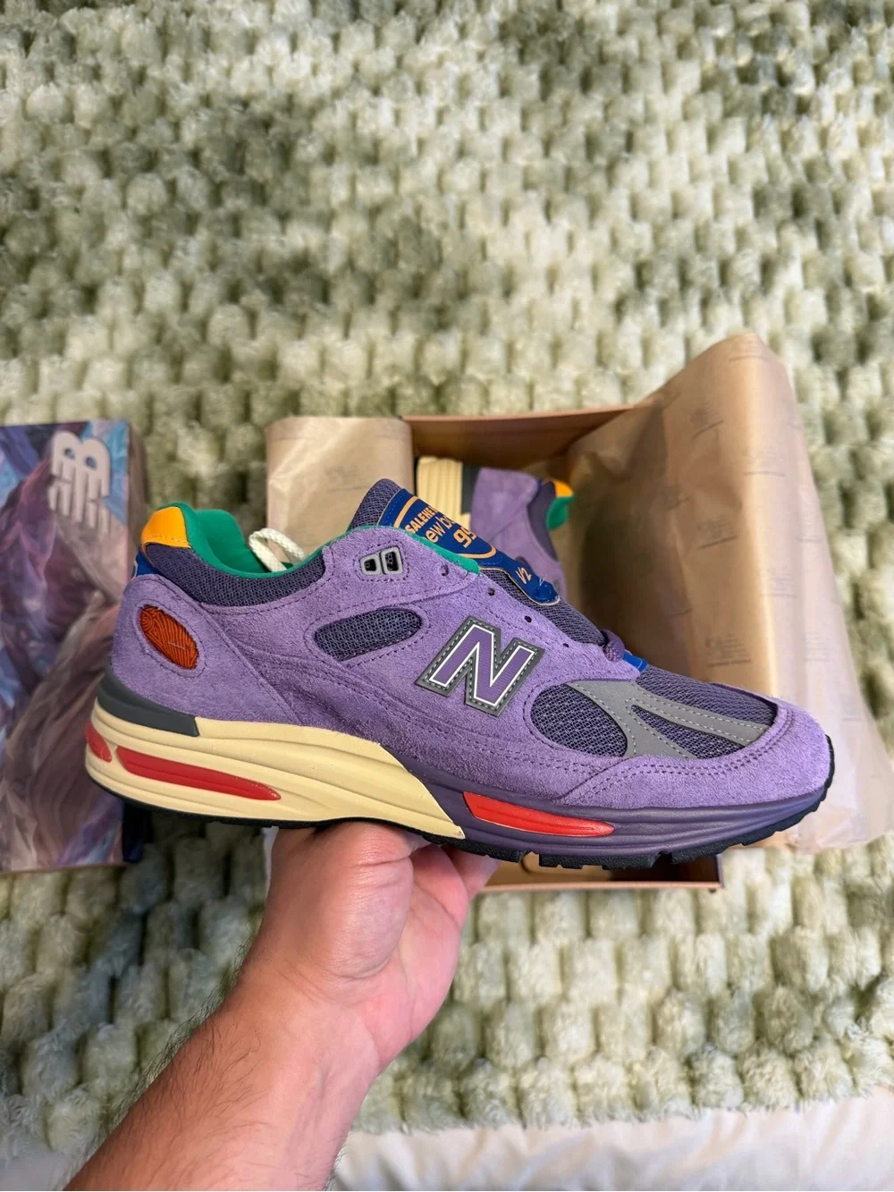 New Balance 991v2 Salehe Bembury Color be the Palette Size 9